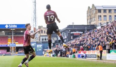 Graham Alexander reaction as Bradford City beat Peterborough