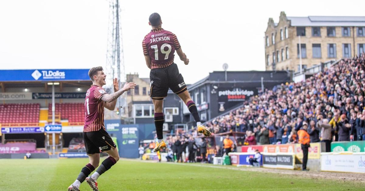 Graham Alexander reaction as Bradford City beat Peterborough