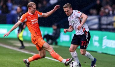 Bolton Wanderers 2-2 Blackpool - Full time match report