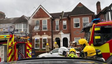 Fire crews rush to house after blaze breaks out - live updates - Daily Echo