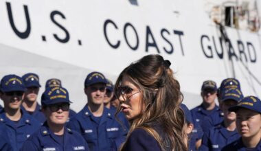Noem's use of Coast Guard resources strains her relationship with the military branch, sources say