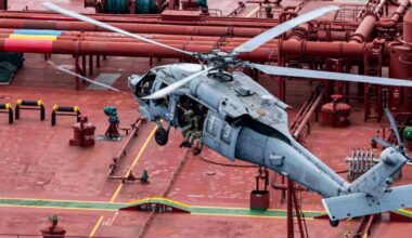 U.S. military boards another oil tanker in Indian Ocean after tracking it from the Caribbean