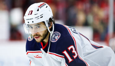 U.S. men’s hockey team honors Johnny Gaudreau at Milan Cortina Olympics