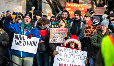 ‘Nuisance’ protest bylaw stalled after hundreds object – Winnipeg Free Press