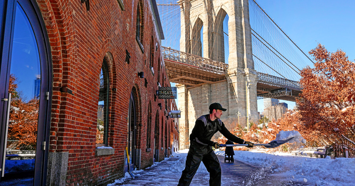 More snow falls on the Northeast as the region scrambles to clear piles from last storm
