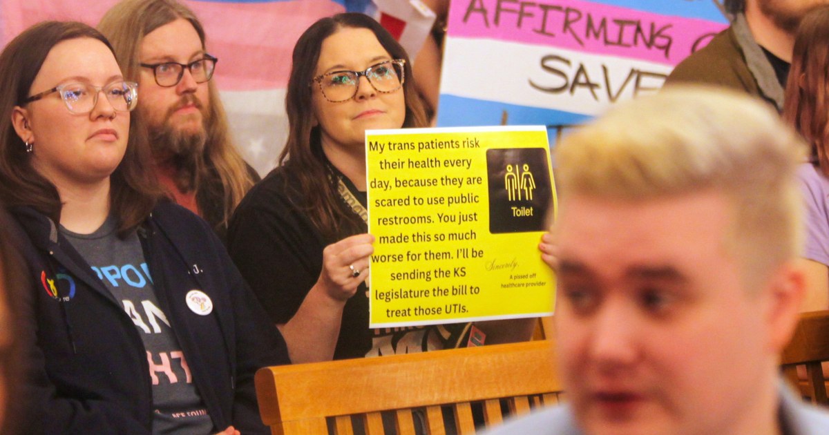 Transgender Kansans sue over new law invalidating their driver's licenses