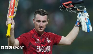 BBC Sport microphone and phone