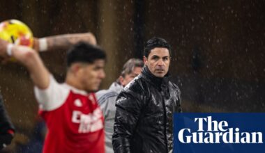 Mikel Arteta rules out ‘bottlers’ jibe but accepts Arsenal must take title criticism | Arsenal