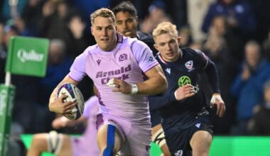 Duhan van der Merwe makes Scotland return in Six Nations