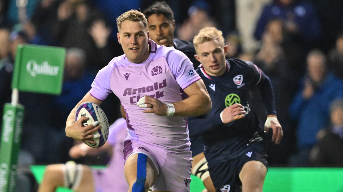 Duhan van der Merwe makes Scotland return in Six Nations
