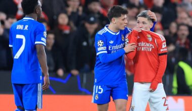 Gianluca Prestianni suspended after claiming Vinícius abuse was ‘anti-gay’