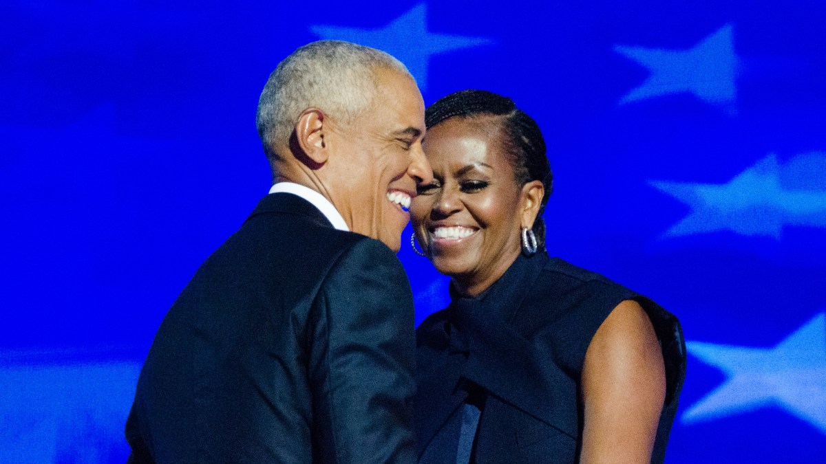 Trump criticised as racist for sharing video depicting Obamas as monkeys