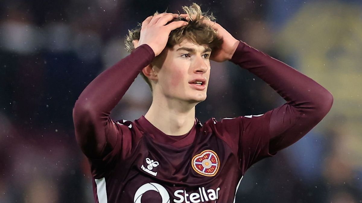 Hearts striker James Wilson set for Tottenham