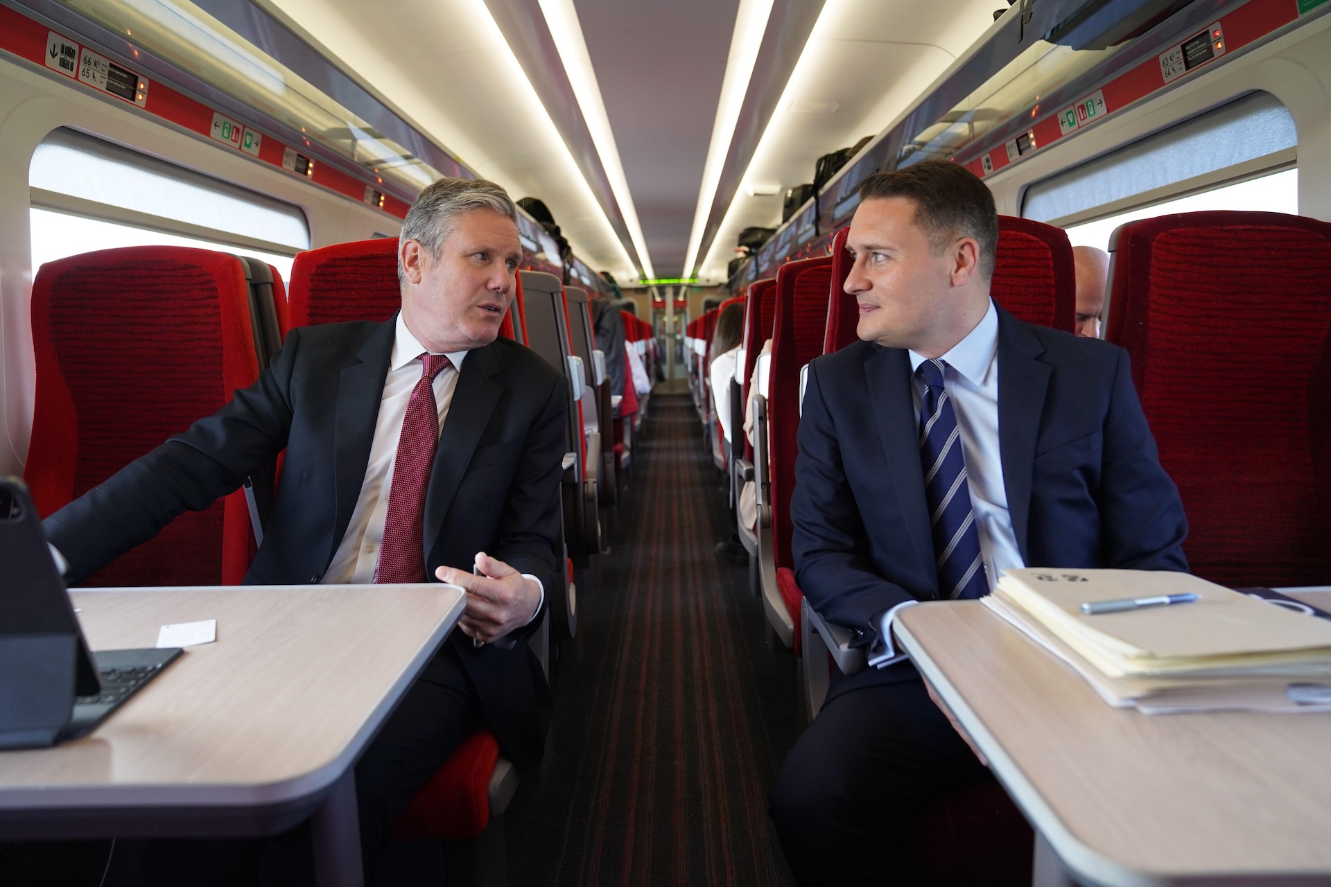 Keir Starmer and Wes Streeting