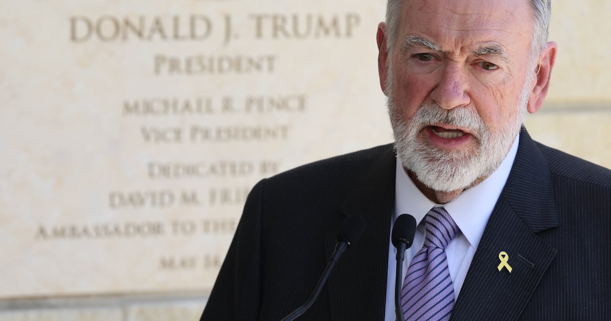 US ambassador Huckabee says Israel has 'biblical right' to land from Euphrates to Nile