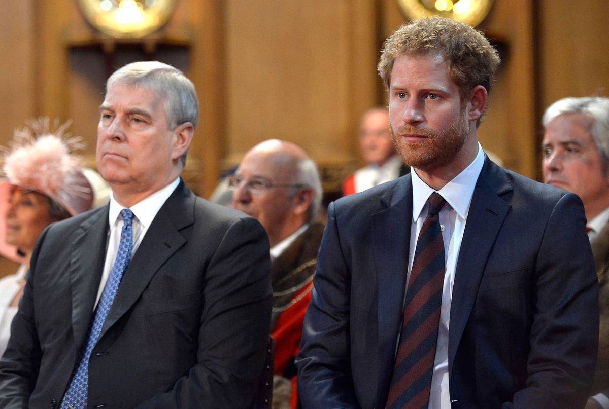 Prince Harry and Andrew