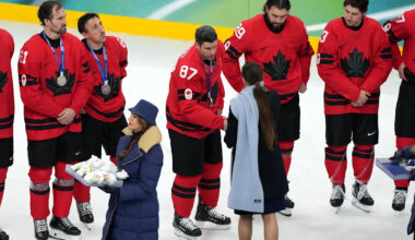 Winter Olympics 2026: Team Canada’s hockey stars were given plush toys to ease the pain of losing Olympic gold — and it’s awkward as it sounds