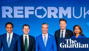 Nigel Farage unveils Reform UK frontbench team and warns over dissent | Reform UK