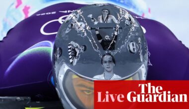 Winter Olympics 2026: Ukrainian athlete kicked out of skeleton over helmet tribute, women’s Super G – live | Winter Olympics 2026