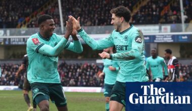 Wolves show guts to edge past battling Grimsby and into FA Cup fifth round | FA Cup