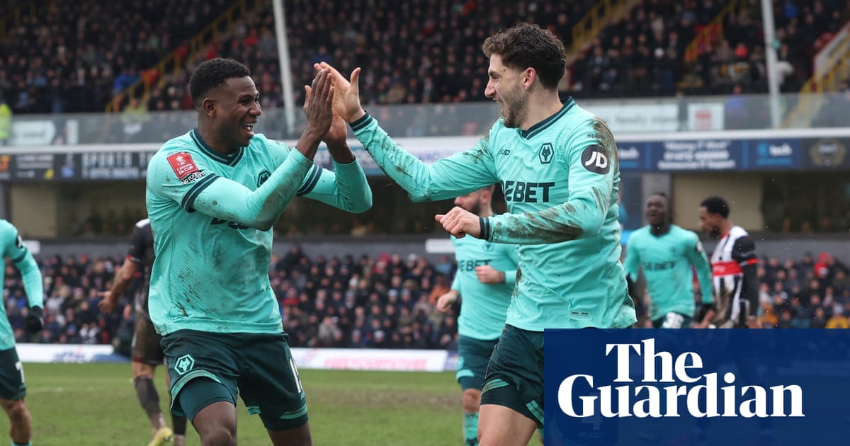 Wolves show guts to edge past battling Grimsby and into FA Cup fifth round | FA Cup
