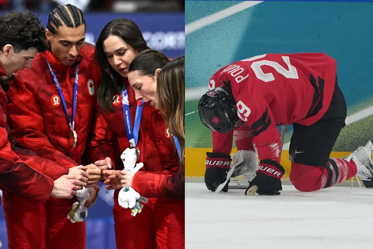 2026 Winter Olympics Day 4 recap: Team Canada wins silver medal in short-track speed skating mixed relay, as Poulin is ruled out against Team USA