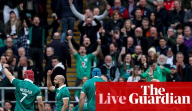 England v Ireland: Six Nations rugby union – live | Six Nations 2026