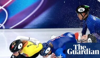 Olympic speed skater Sellier in hospital after taking blade to the face | Winter Olympics 2026