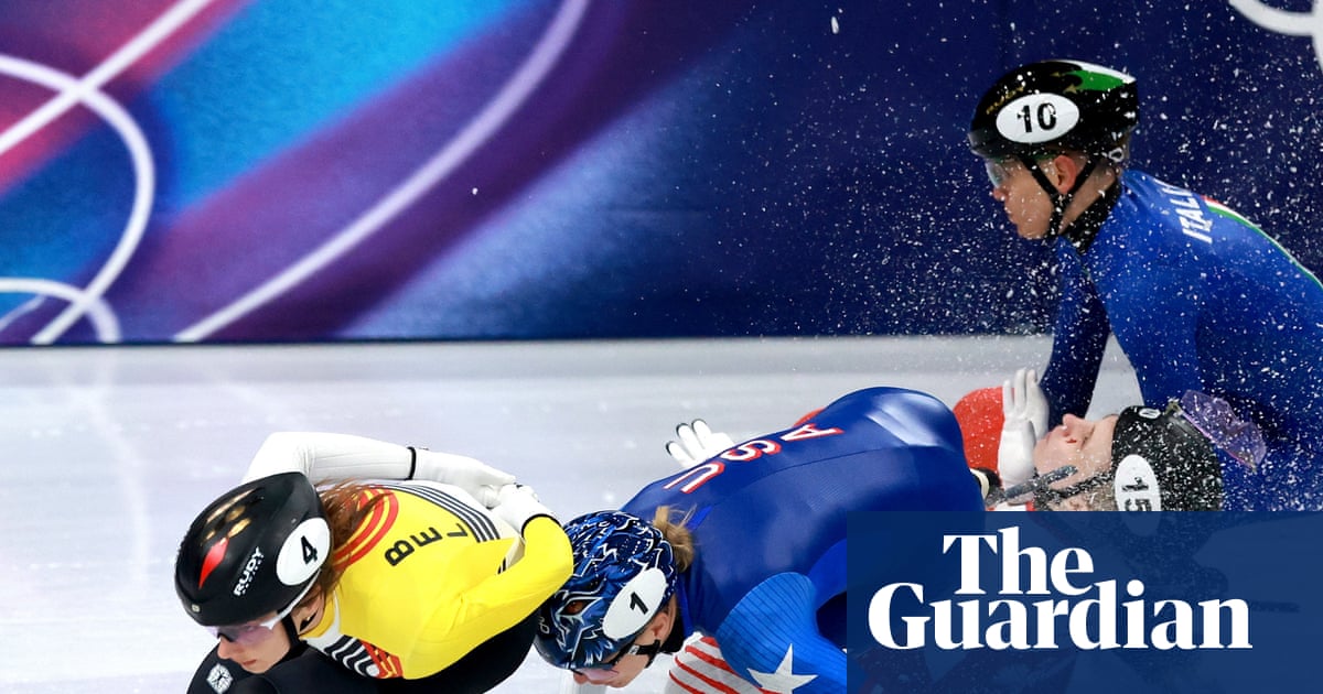 Olympic speed skater Sellier in hospital after taking blade to the face | Winter Olympics 2026