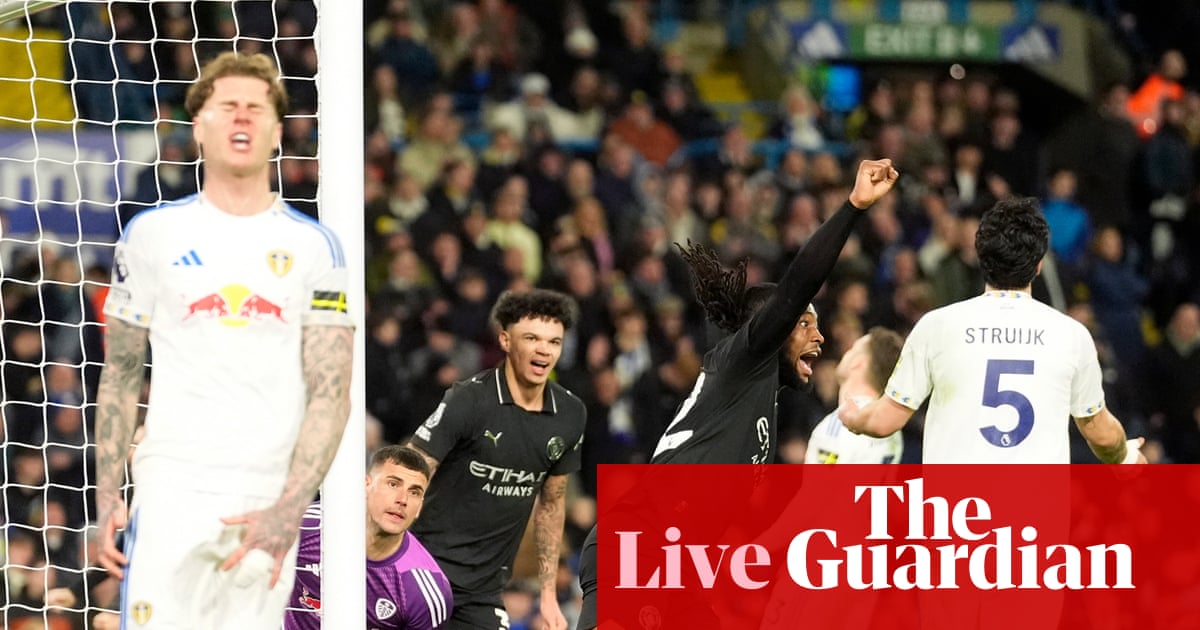 Leeds United 0-1 Manchester City: Premier League – live reaction | Premier League