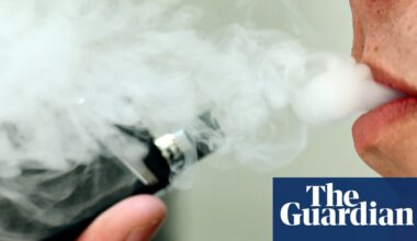 Vaping in cars carrying children to be banned in England | Smoking