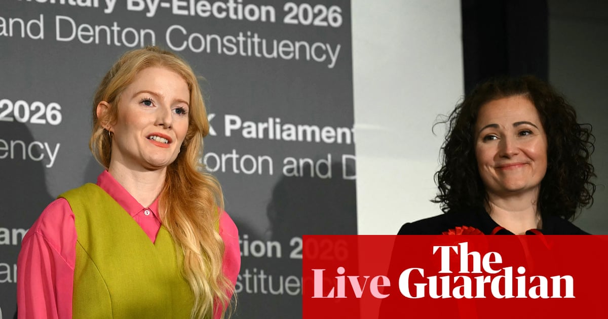 Polanski says Greens best party to defeat Reform after Spencer wins Gorton and Denton – UK politics live | Politics