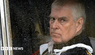 Andrew Mountbatten-Windsor in 2023 when he was still a prince