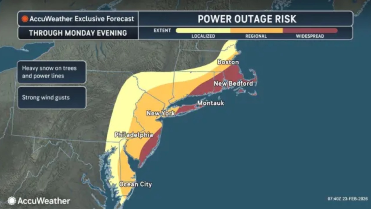 N.J. weather: Blizzard, snow, wind forecast for today, Monday. When storm stop?