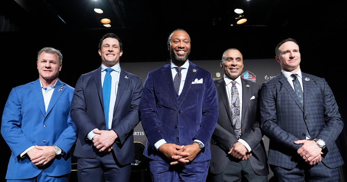 Drew Brees, Larry Fitzgerald headline Pro Football Hall of Fame Class of 2026
