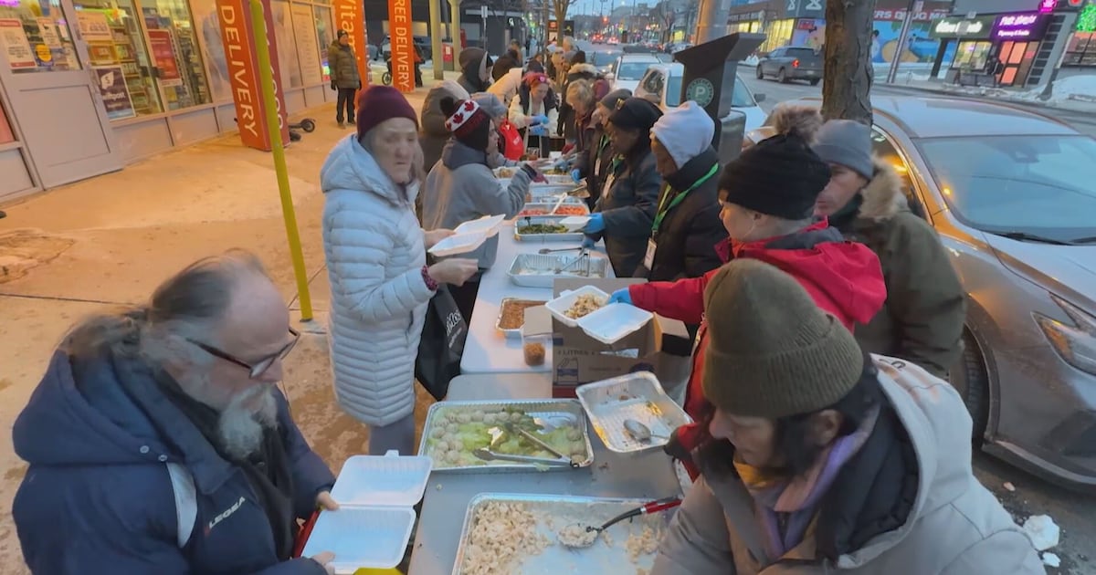 Grassroots group in Etobicoke under fire for setting up outside Toronto seniors housing building - CTV News