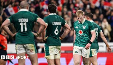 Jamie Osborne looks dejected