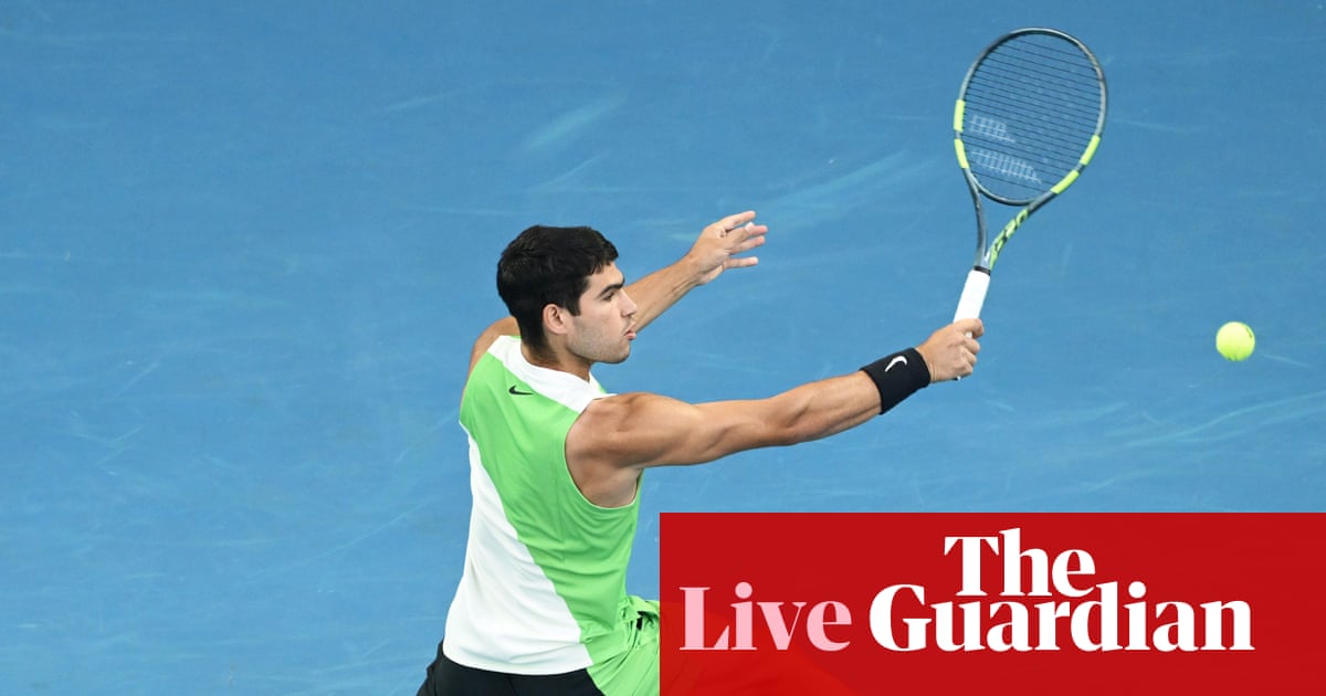 Carlos Alcaraz v Novak Djokovic: Australian Open 2026 men’s singles final – live | Australian Open 2026