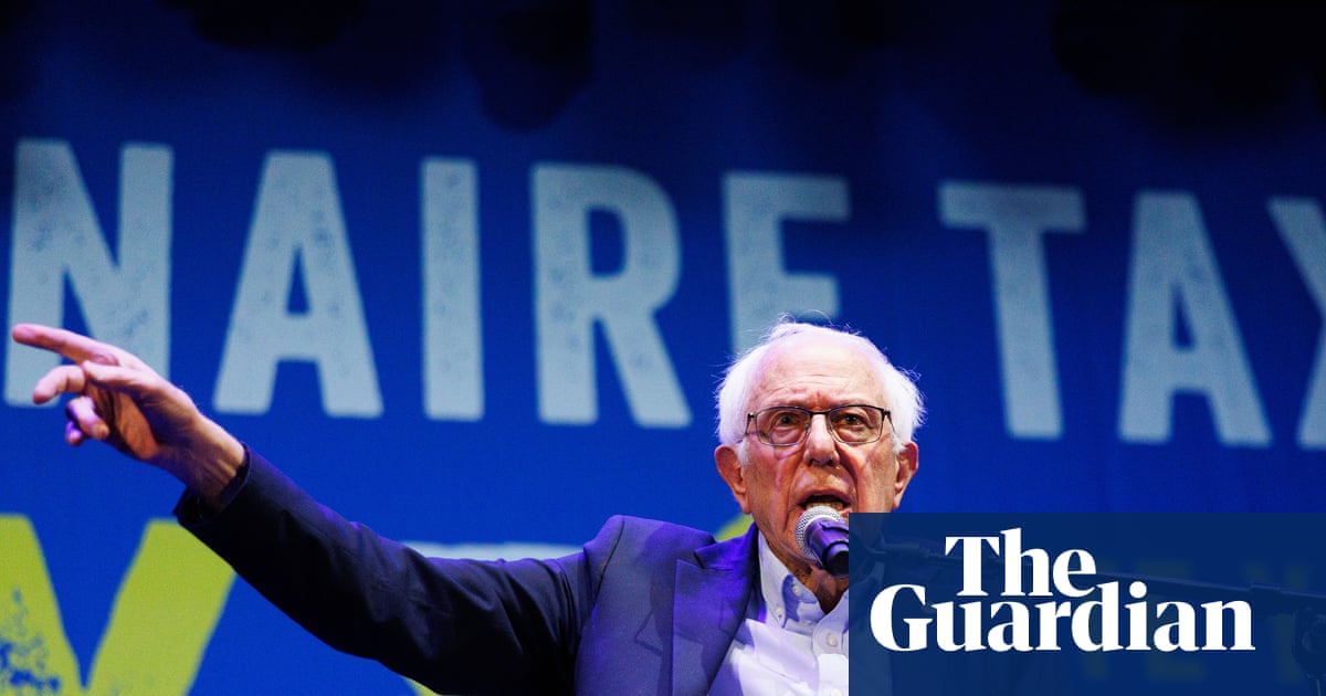 Bernie Sanders rails against billionaire ‘greed’ amid California tax battle | Bernie Sanders