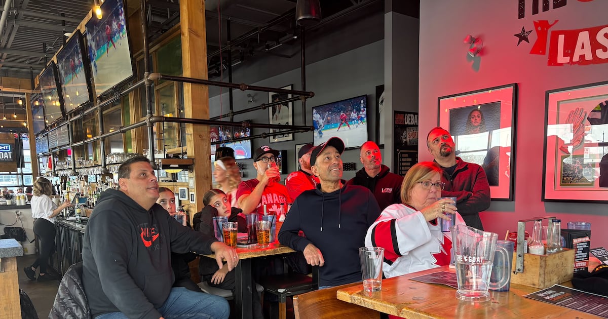 Canadians endure heartbreak at LaSalle gold medal watch party - CTV News