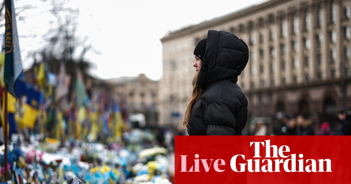 Macron ‘very sceptical’ about Russia-Ukraine peace talks as Europe marks four years of war – Europe live | Ukraine