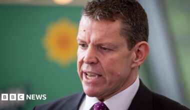 Cruz Beckham on stage