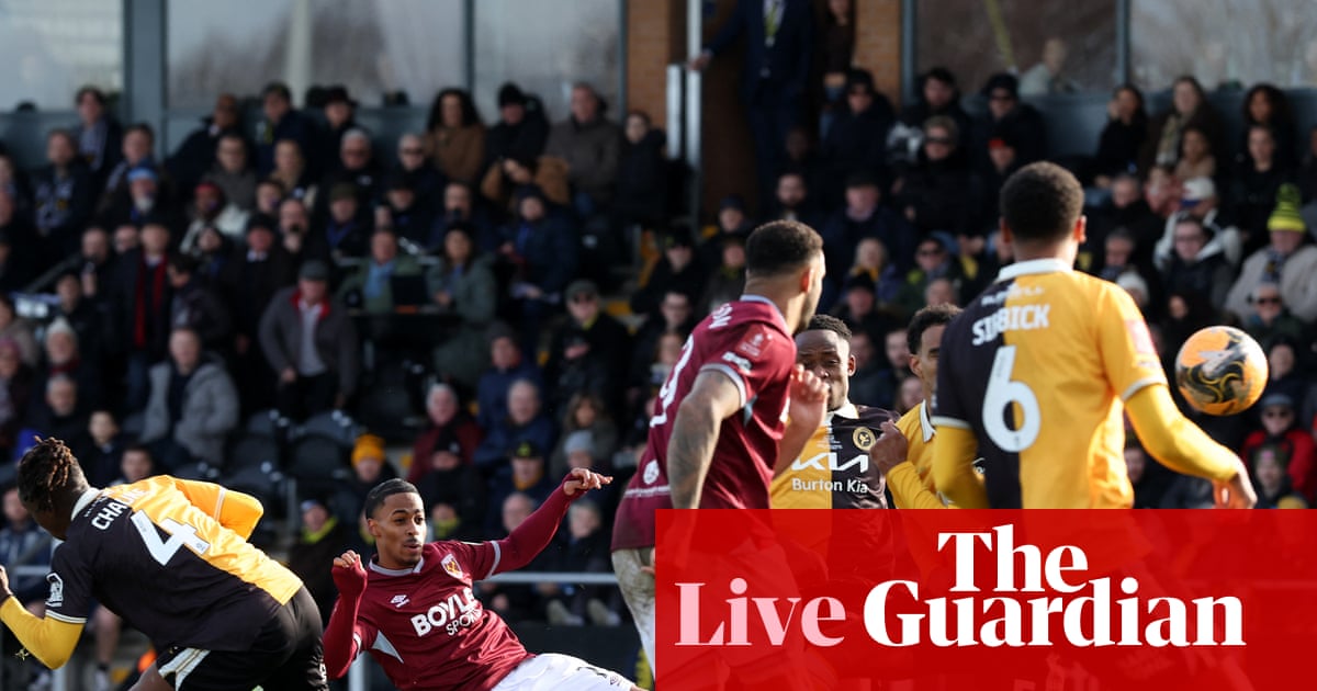Burton Albion 0-1 West Ham: FA Cup fourth round – live reaction | FA Cup