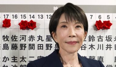 Japan’s ruling party secures majority in snap election, exit polls show