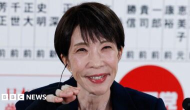 Japan election: Japanese stocks surge as PM Sanae Takaichi wins landslide election victory