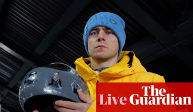 Winter Olympics 2026: Ukrainian athlete kicked out over helmet tribute, Lollobrigida claims dramatic speed skating gold – as it happened | Winter Olympics 2026
