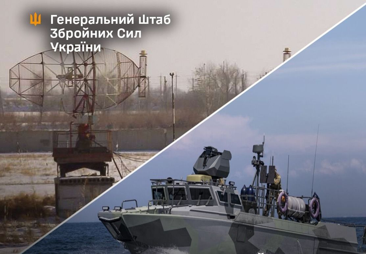 Ukrainian Forces Strike Russian Landing Craft in Crimea
