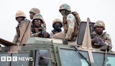 Cyril Ramaphosa orders SANDF to tackle South Africa gang violence in his Sona - BBC