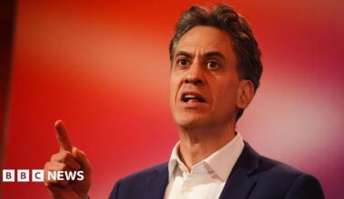 Energy Security and Net Zero Secretary Ed Miliband speaking at the Fabian Society 2026 New Year Conference at the Guildhall, central London. Picture date: Saturday January 24, 2026.
