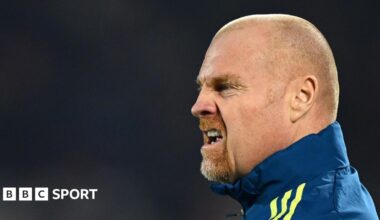 Sean Dyche, pictured in his last game in charge of Nottingham Forest